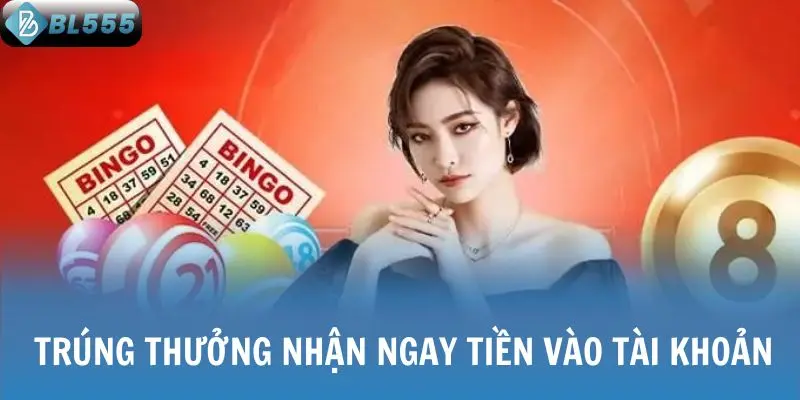 Trúng thưởng nhận ngay tiền vào tài khoản